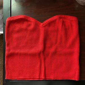 UO sweater tube top